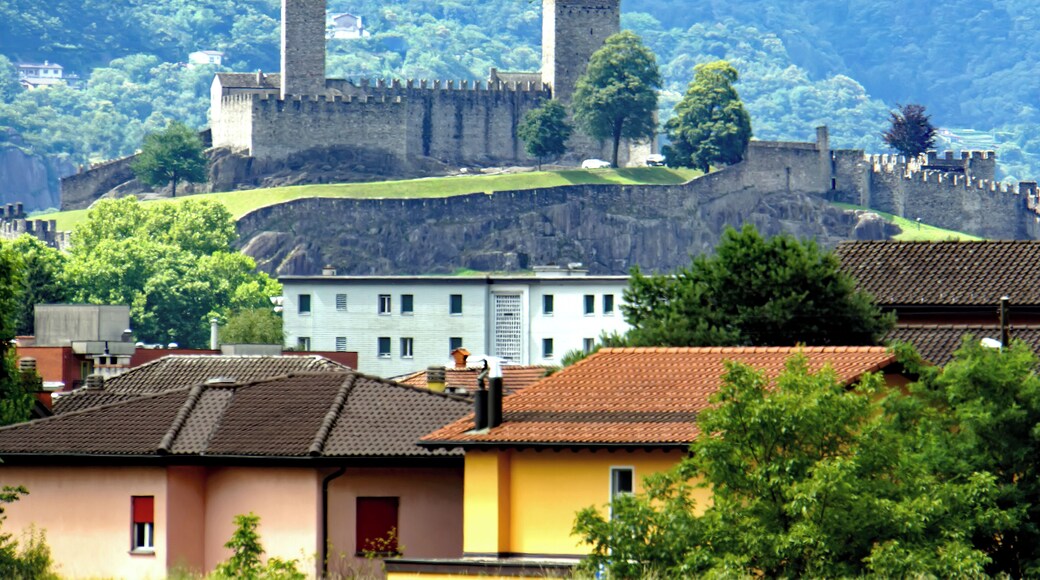 PLEASE, NO invitations or self promotions, THEY WILL BE DELETED. My photos are FREE to use, just give me credit and it would be nice if you let me know, thanks. Castelgrande was fortified since at least the late 1st century BC and until the 13th century it was the only fortification in Bellinzona. During its history the castle has been known as the stronghold (before the 13th century), the Old Castle in the 14–15th centuries, Un Castle after 1506 and Saint Michael's Castle from 1818.