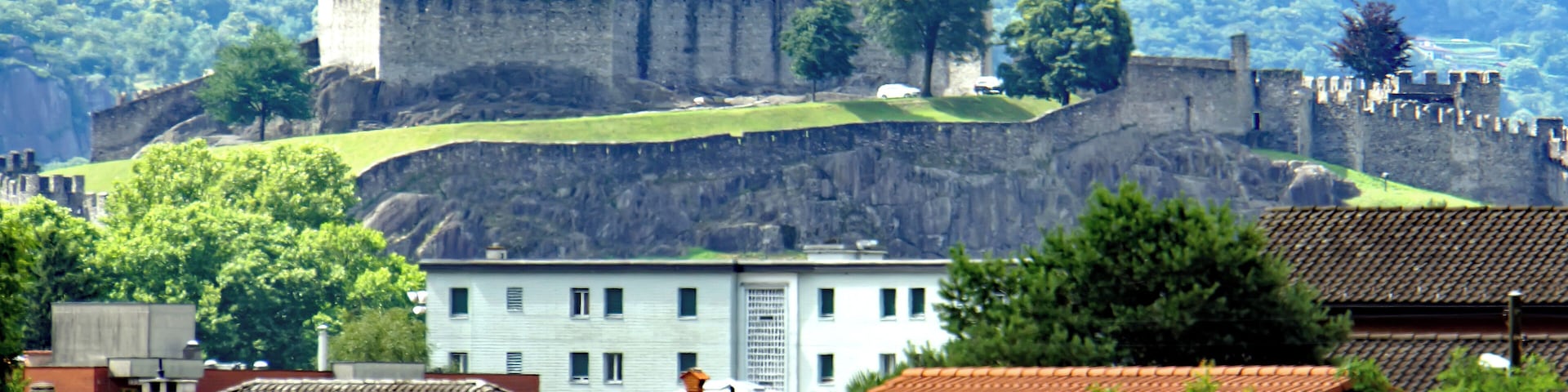 PLEASE, NO invitations or self promotions, THEY WILL BE DELETED. My photos are FREE to use, just give me credit and it would be nice if you let me know, thanks. Castelgrande was fortified since at least the late 1st century BC and until the 13th century it was the only fortification in Bellinzona. During its history the castle has been known as the stronghold (before the 13th century), the Old Castle in the 14–15th centuries, Un Castle after 1506 and Saint Michael's Castle from 1818.