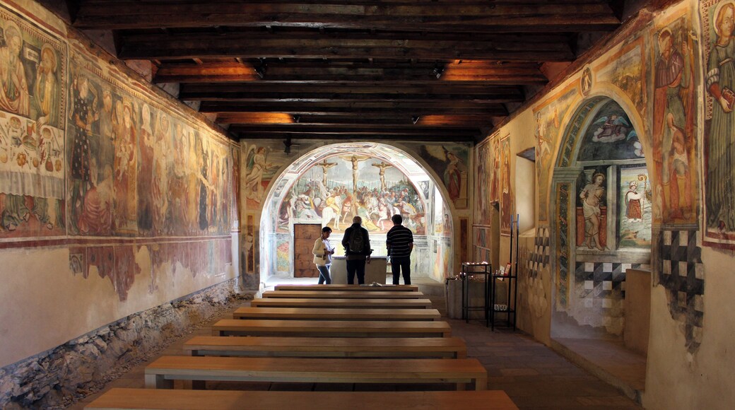 In der Chiesa di San Bernardo oberhalb von Monte Carasso im Schweizer Kanton Tessin.