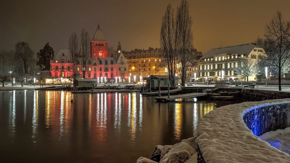 Ouchy Castle, Lausanne, Switzerland