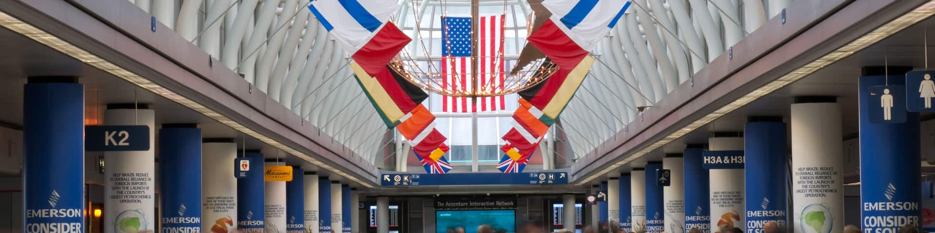 Chicago, IL featuring interior views as well as a large group of people