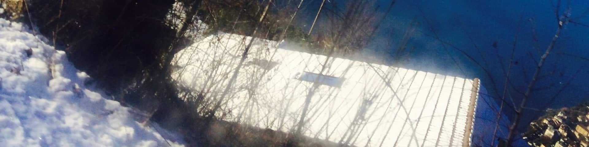 One the road for Gstaad by the golden pass train on the mountain...