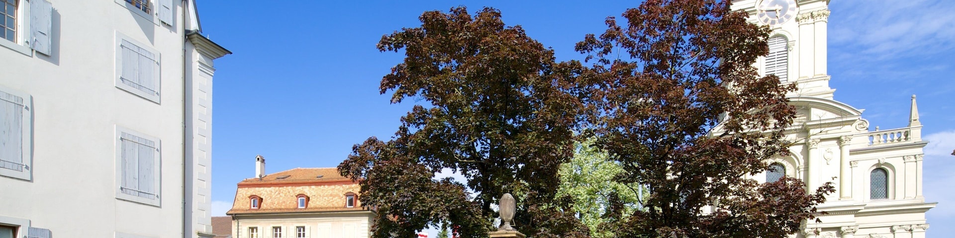 Morges mostrando cenas de rua