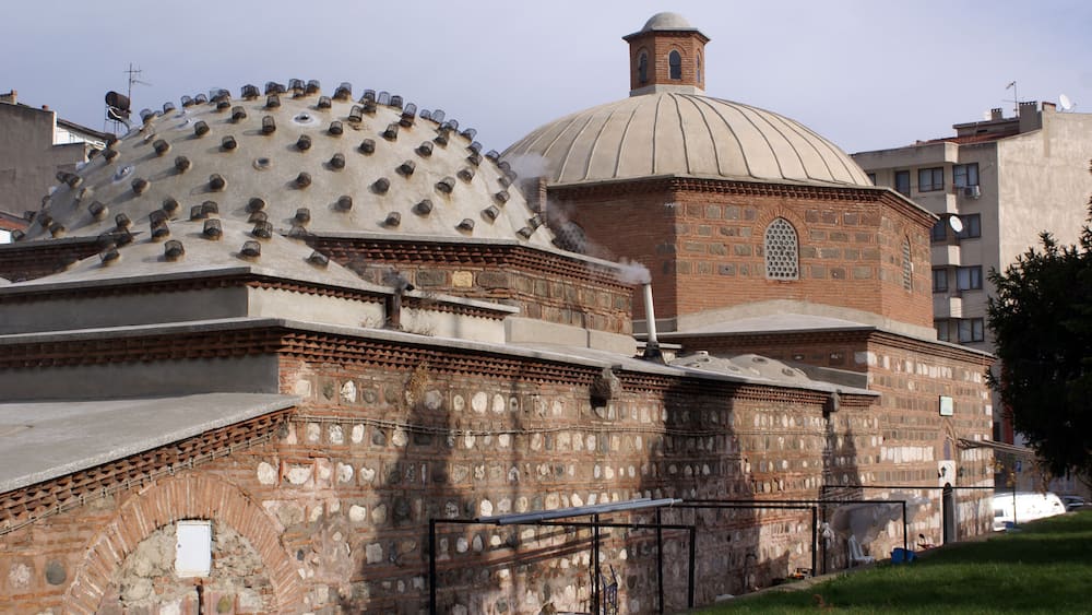 Old turkish hamam in Manisa, Turkey