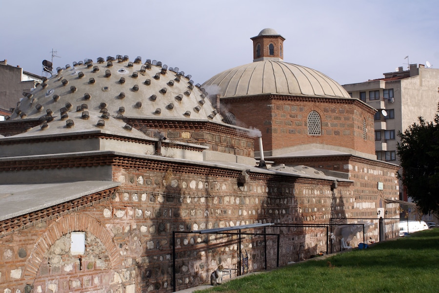 Old turkish hamam in Manisa, Turkey