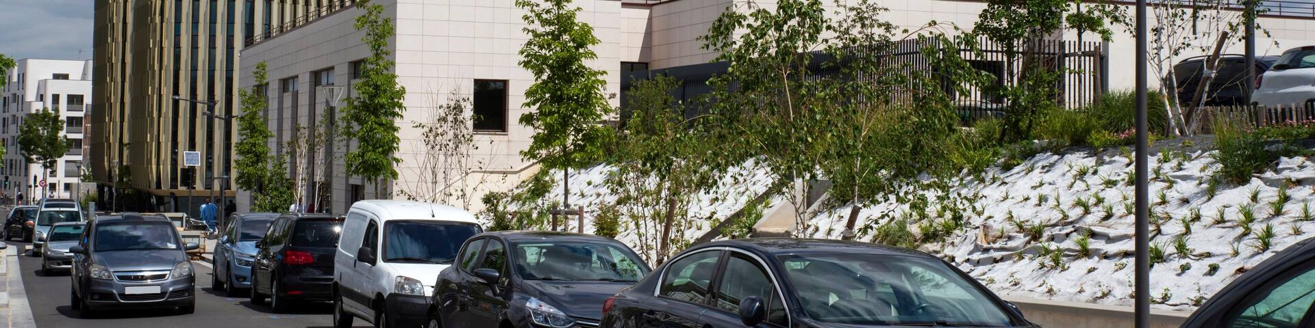 Modern mosque in Massy, France