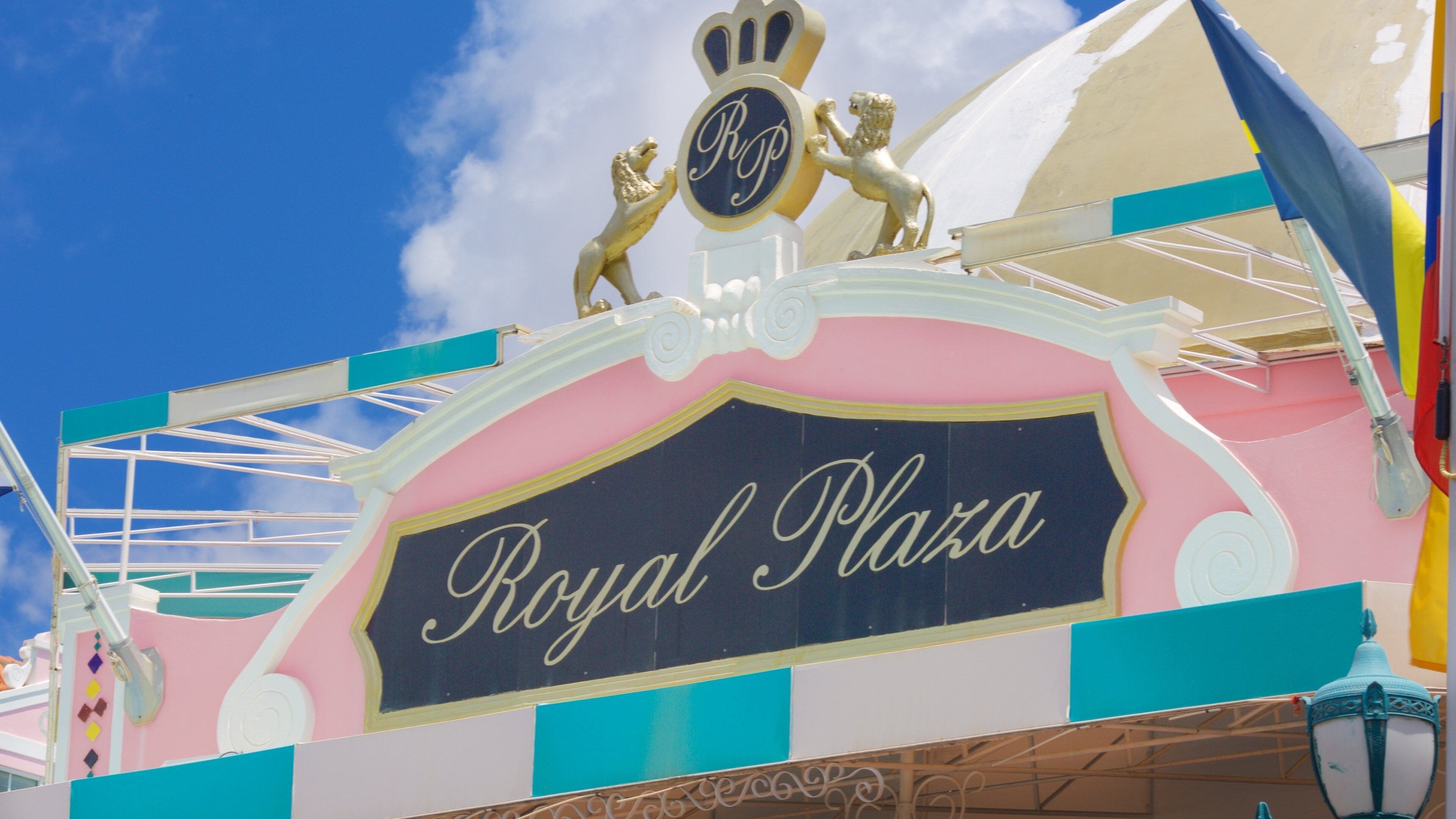 Oranjestad featuring signage