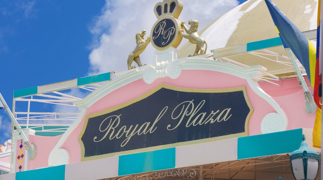 Oranjestad featuring signage