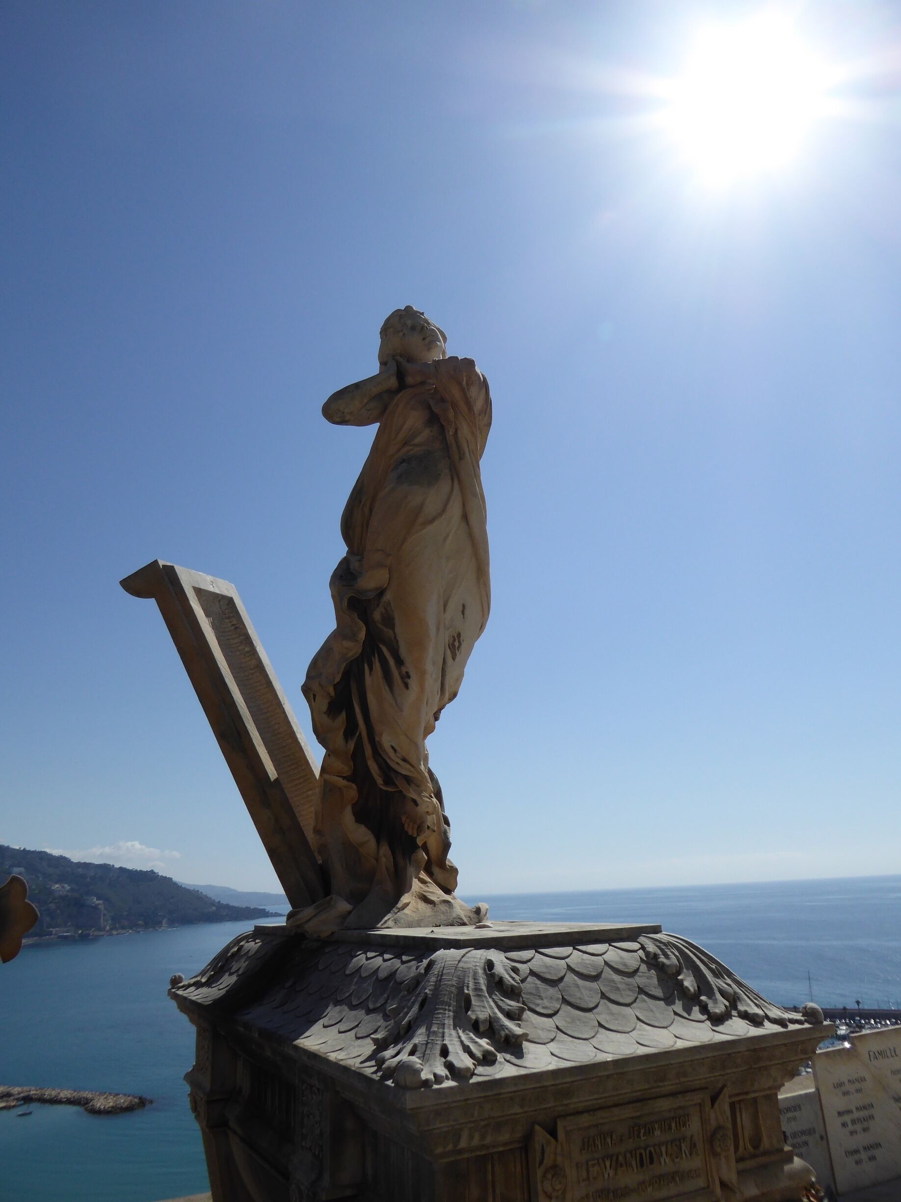 The old cemetery in Menton