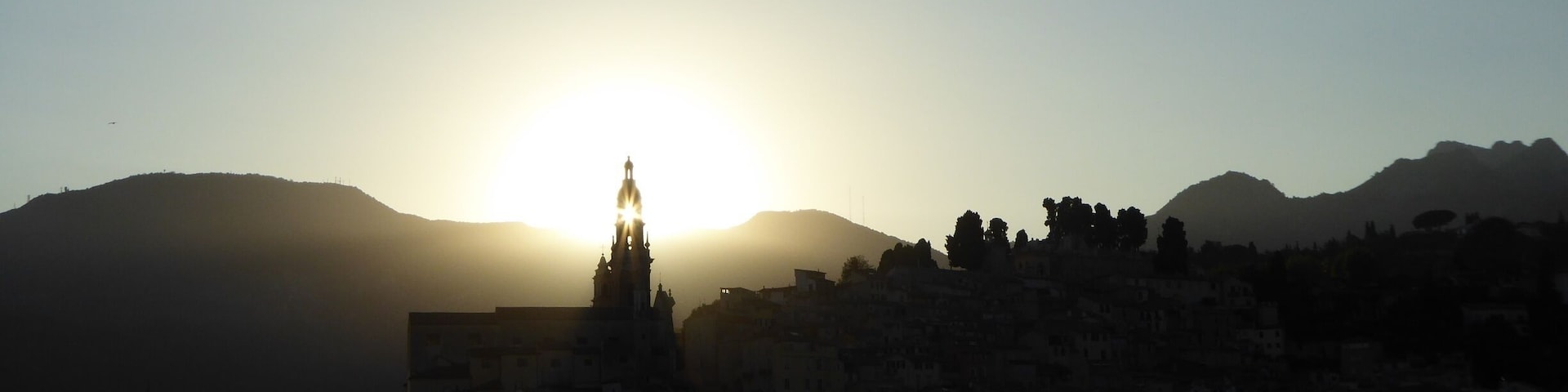 Sunset in Menton