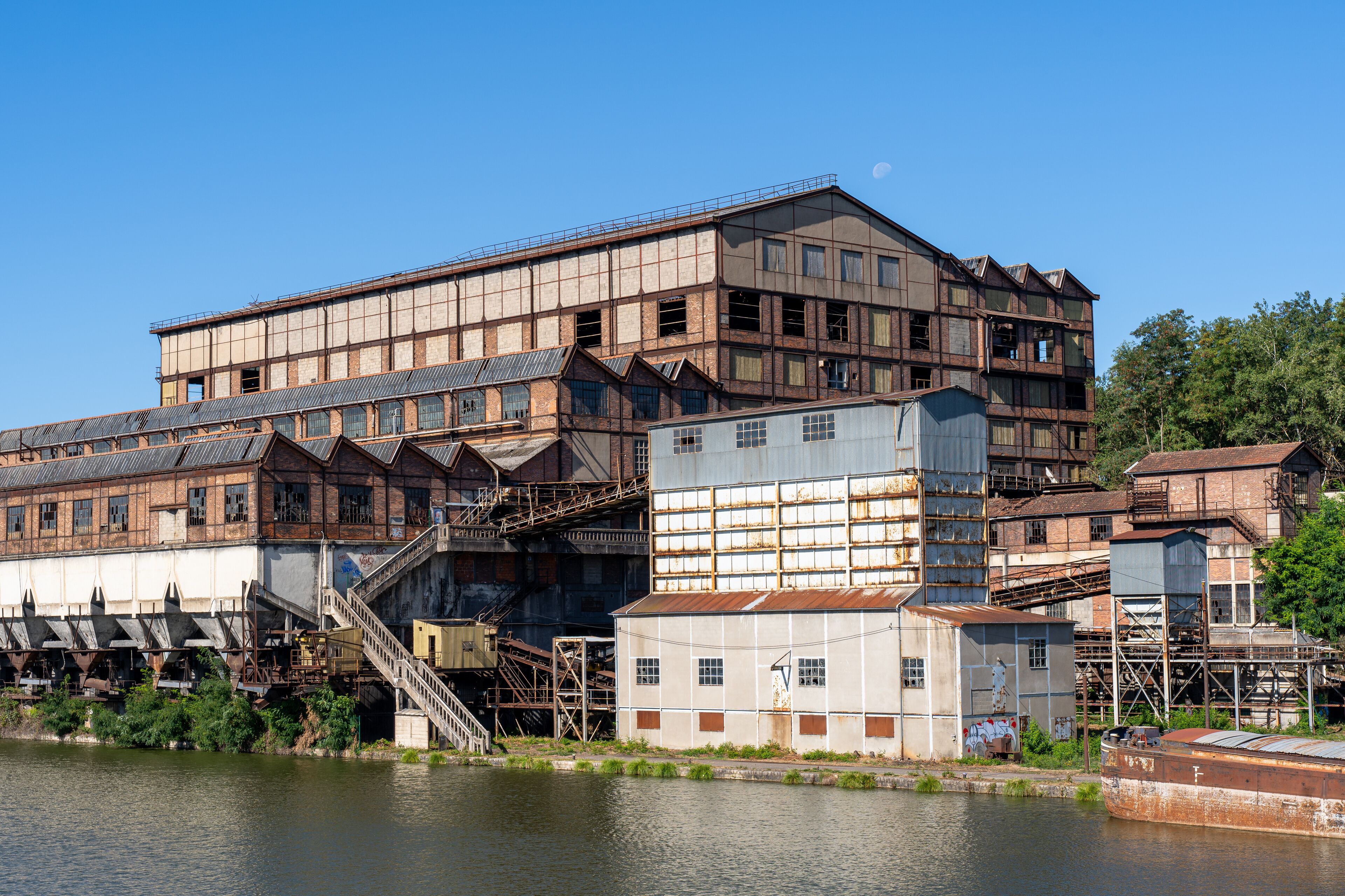 Abandoned industrial complex - Blanzy Coal Mines, Montceau-les-Mines, France