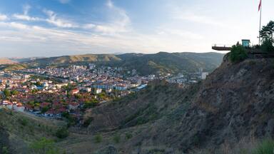 Panoramic view of Cankiri City. Cankiri , Turkey