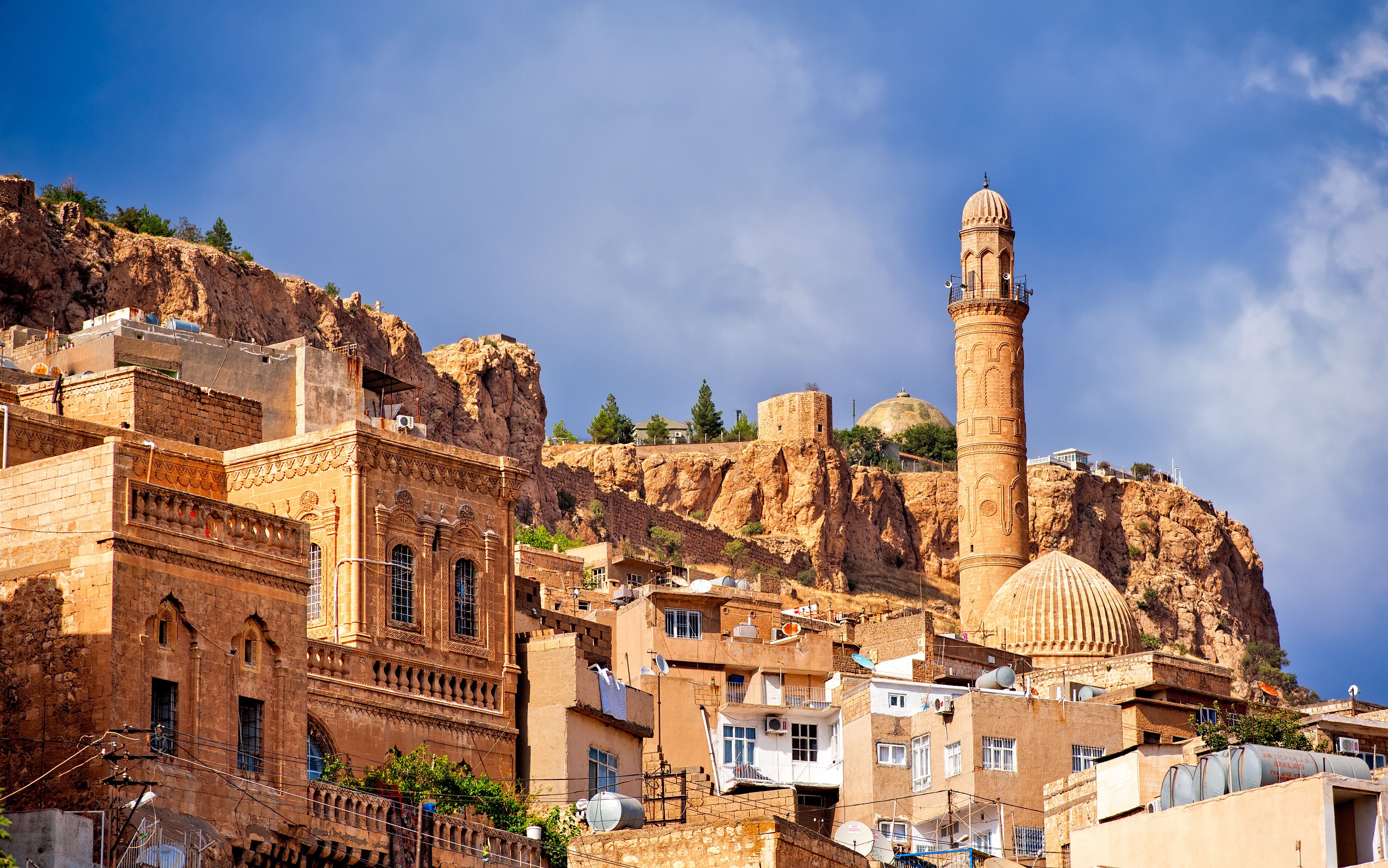 Old town of Mardin, small town near Diyarbakir on syrian border