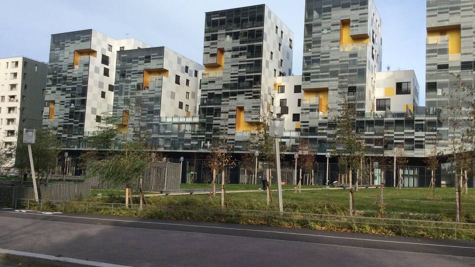 Loved all the glass in this building. France