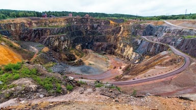 Very interesting visit in the mine that once produced 2/3 of world copper, the same one which is used in Sweden famous house paint