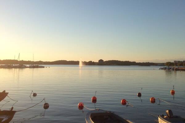 Sundet at Karlskrona city