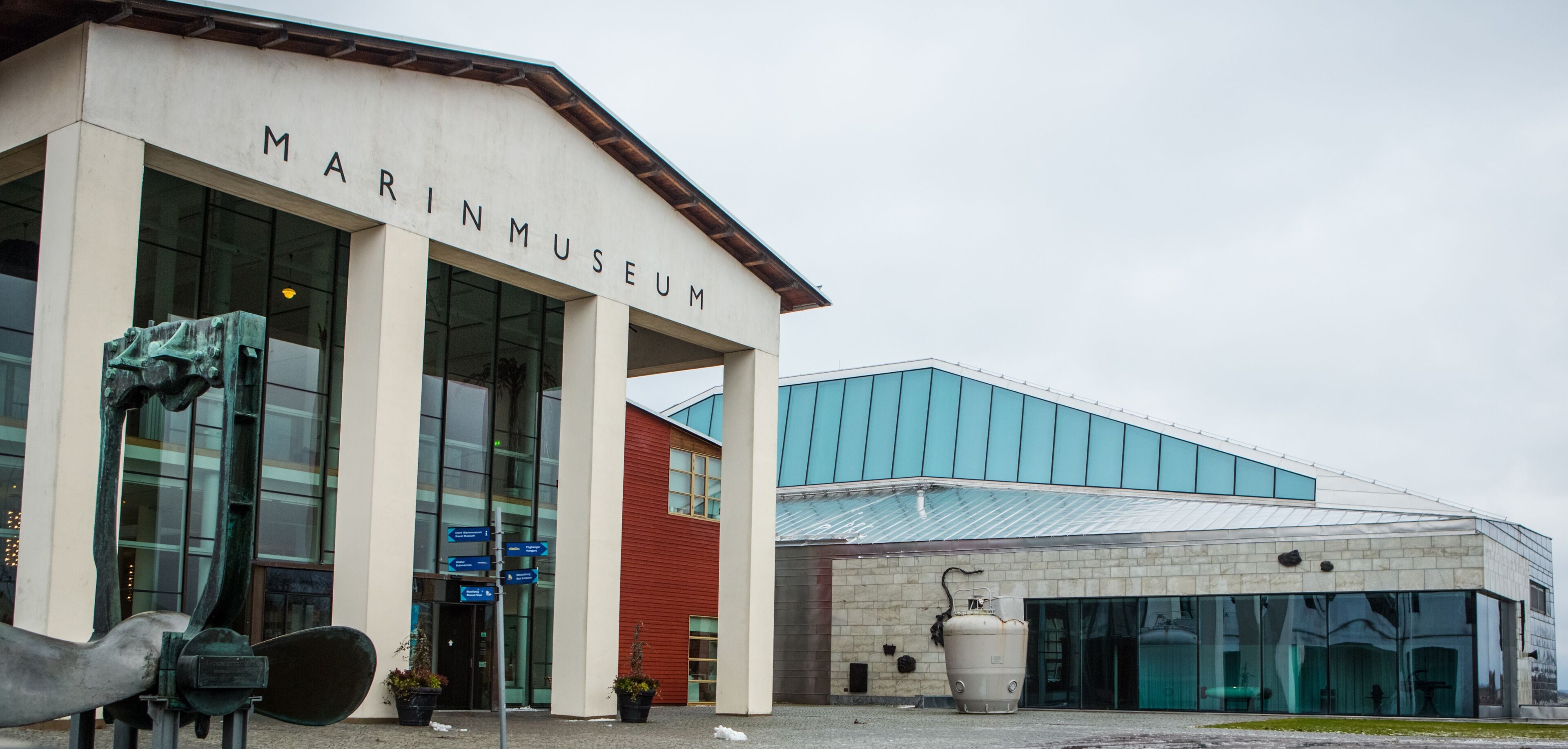 Marina museum in Karlskrona, Sweden