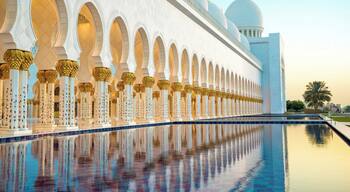 The largest and arguably the most impressive mosque in the UAE.
Visitors are invited to tour the mosque. When you visit, be sure to check the website to make sure you are wearing proper attire. If it is determined that your clothing doesn't conform to dress code a modest covering will be loaned to you. Since the mosque is a place of worship, security is posted throughout to make sure all guidelines are adhered to. As long as you respect the location you should be fine.
#GoldenHour #StunningStructures #Trovember