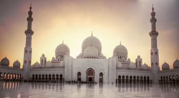 #StunningStructures #vidoutboundaries
True to it's name the grand mosque is a magnificent piece of art. The third largest mosque in the world - after the ones in Mecca and Madina in Saudi Arabia. The sunset made the whole experience even better!