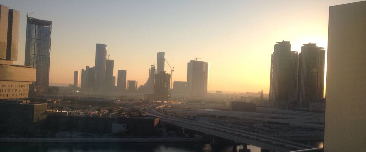 Early morning #sunrise in #abudhabi from #beachrotanahotel