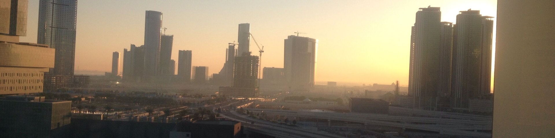 Early morning #sunrise in #abudhabi from #beachrotanahotel