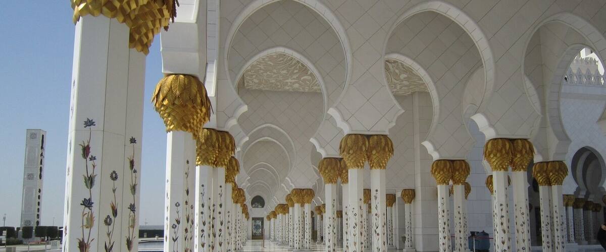 Sheikh Zayed Grand Mosque is located in Abu Dhabi. It was built from 1996 to 2007 at a cost of approx. 2 billion dirhams.
This is one of the most exquisite places of worship I have ever seen. It is breathtaking! 
#architecture