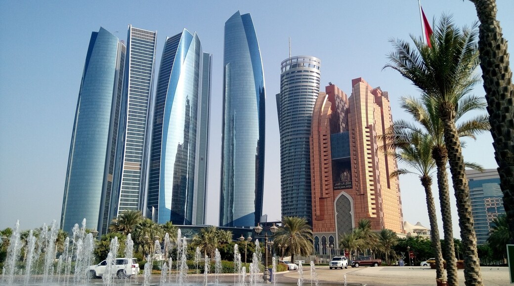 Etihad Towers. It became more popular because of the movie Fast & Furious 7