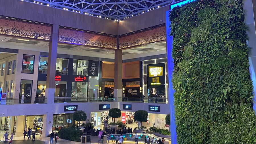 Just stand and watch the lighting