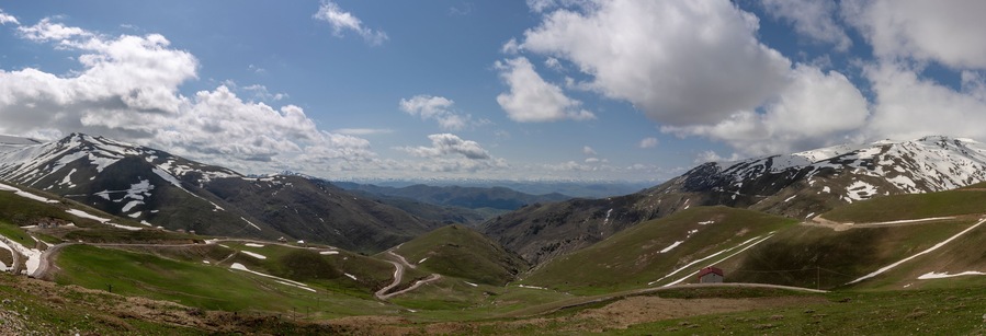 Panorama Pontic Mountains Bayburt