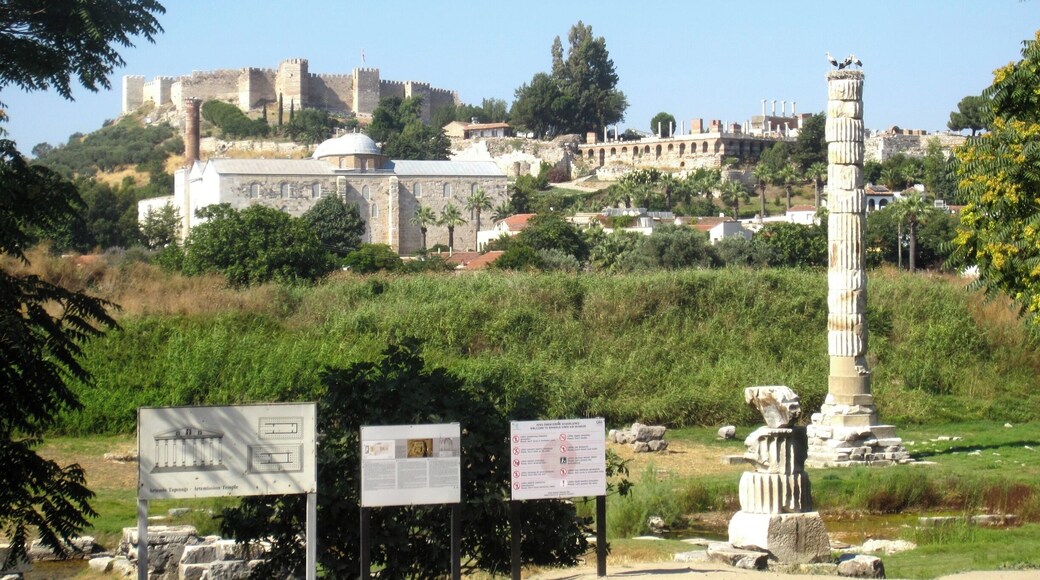 Walking around Selçuk, Turkey visiting the remains of the Temple of Artemis. Really enjoyed walking around Selçuk and the Ephesus ruins were a great sight to see