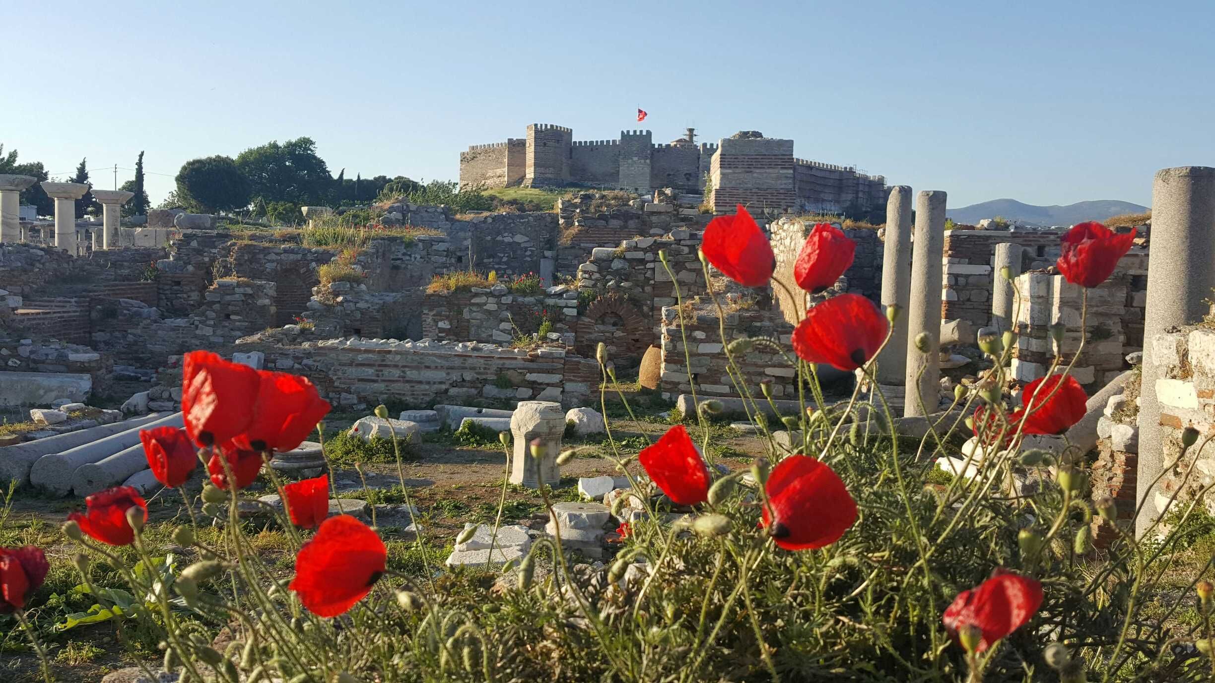 The castle is more like ruins.Plenty of history