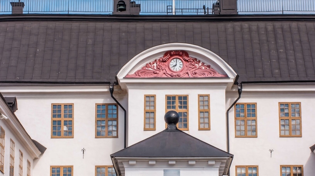 Karlberg Palace is a palace by the Karlberg Canal in Solna Municipality in Sweden, adjacent to Stockholm's Vasastaden district. The palace, built in 1630, today houses the Military Academy Karlberg.