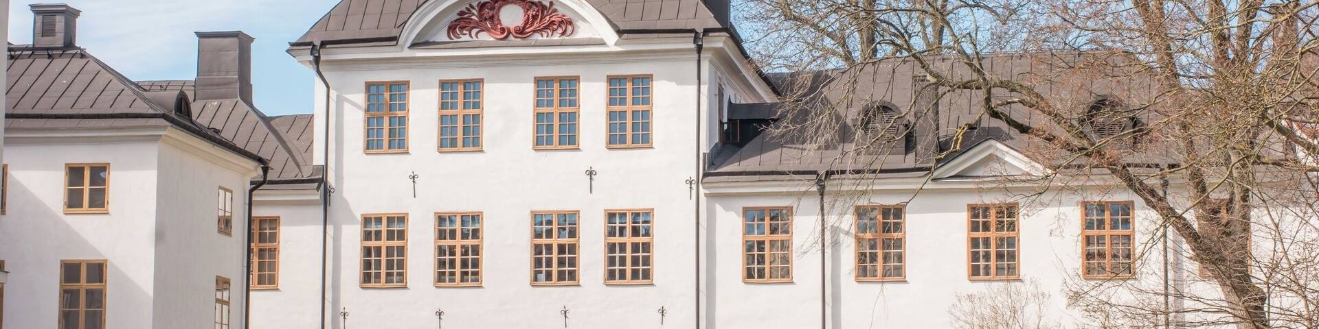 West wing of Karlberg Palace built in 1630.