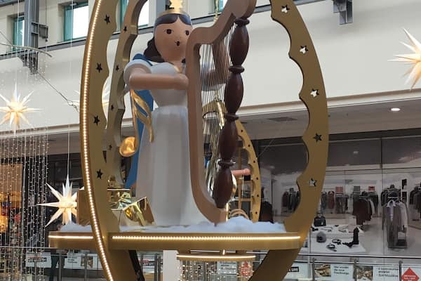 Chemnitz - Christmas time in Shopping Mall Sachsen Allee