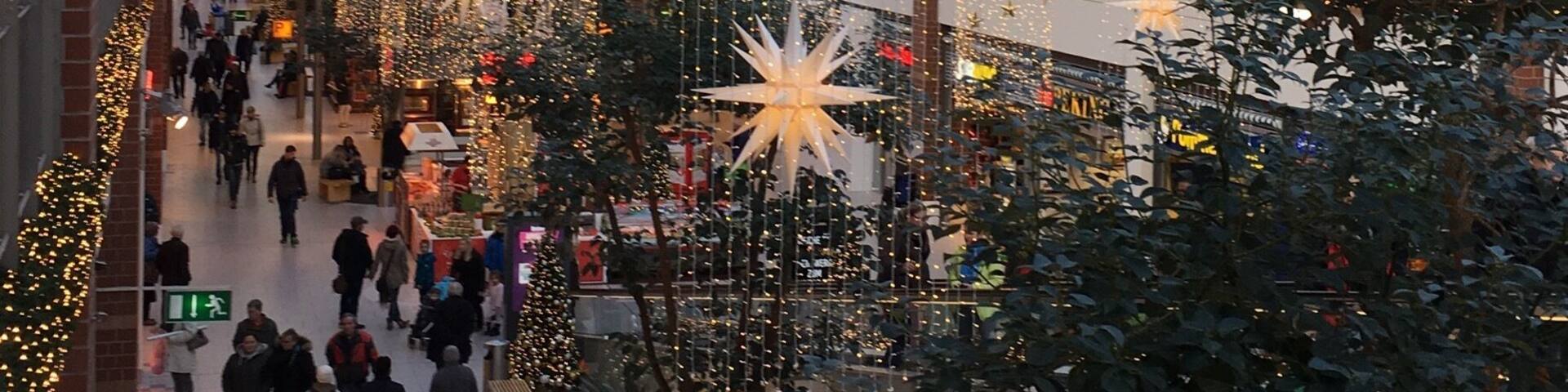 Chemnitz - Christmas time in Shopping Mall Sachsen Allee