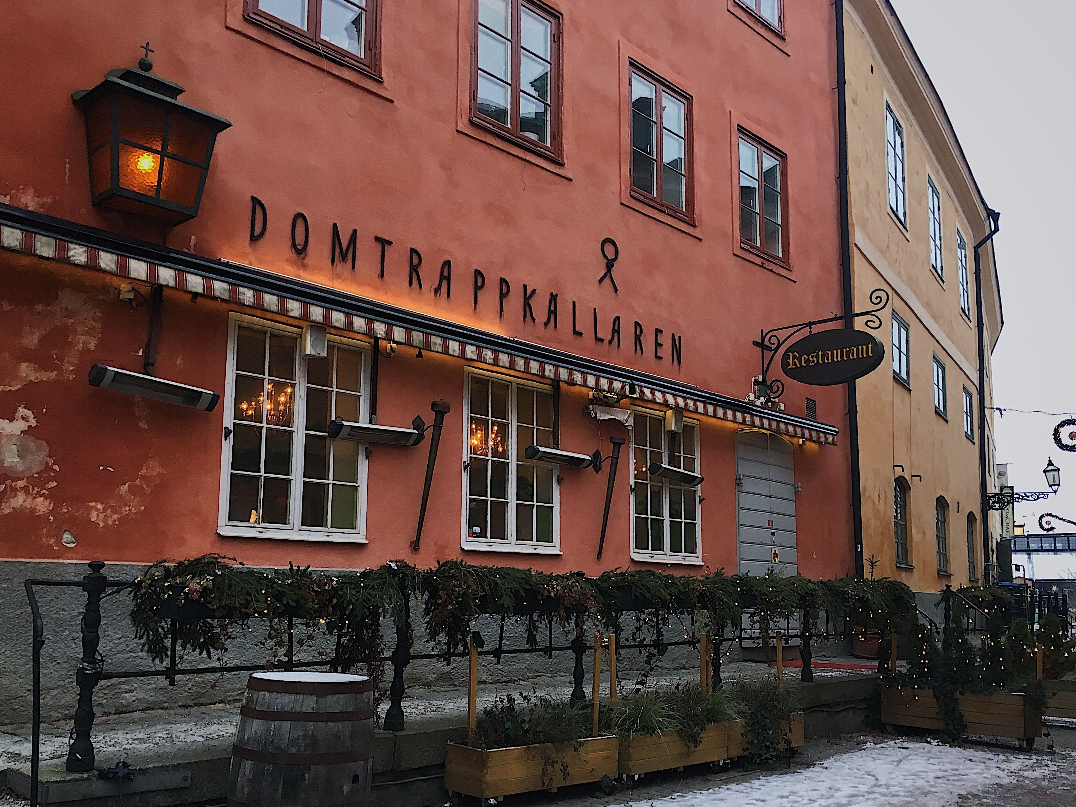 This was taken on a snowy winter day in Sweden