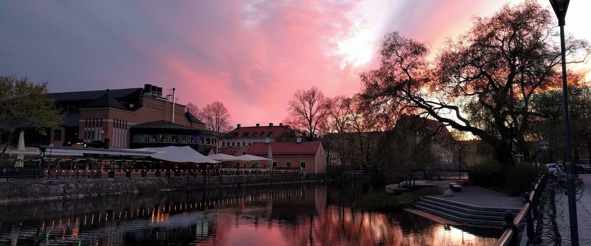 Uppsala is a cute cosy town near Stockholm. I have catched its beauty during the summer when the sun barely goes down :)