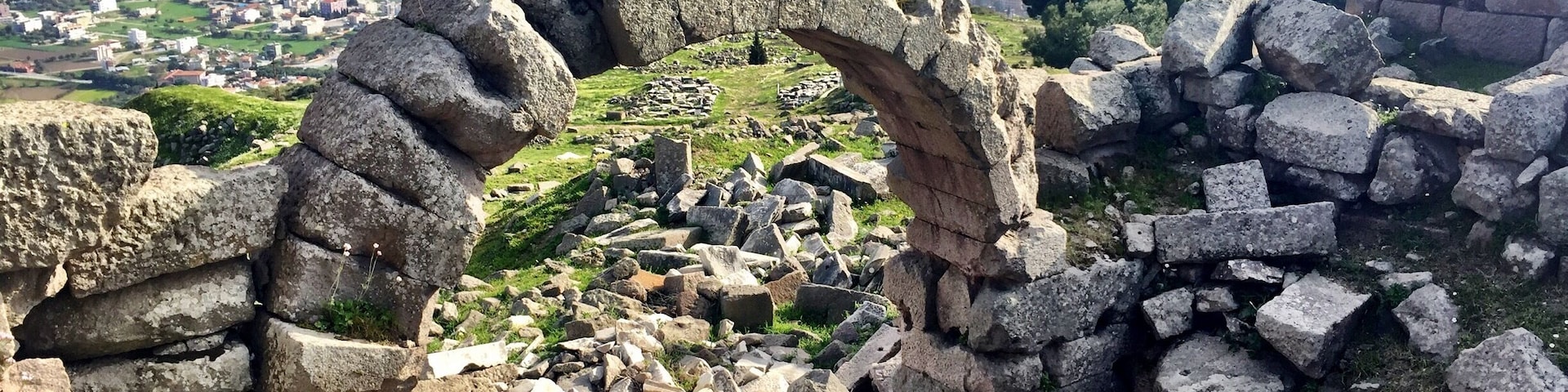 Bergama city view
 From pergamon