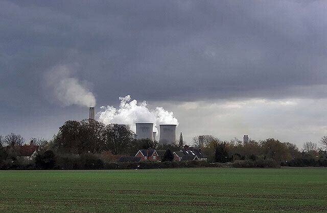 Culham and cooling The village is dominated by the Didcot Power Station from this viewpoint.