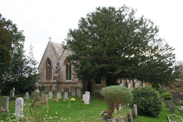 Across the graveyard View across the graveyard towards St Michaels church