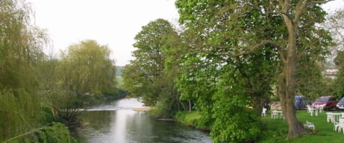 The Great Stour from the bridge on Bridge Street