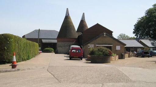 Oast House at Evegate Manor Farm, Smeeth, Ashford, Kent