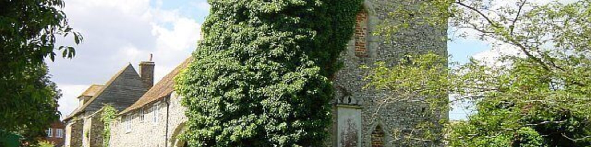 Remaining buildings of one of the Archbishop of Canterbury's three (Secondary) Palaces, that of Charing, Kent near Maidstone