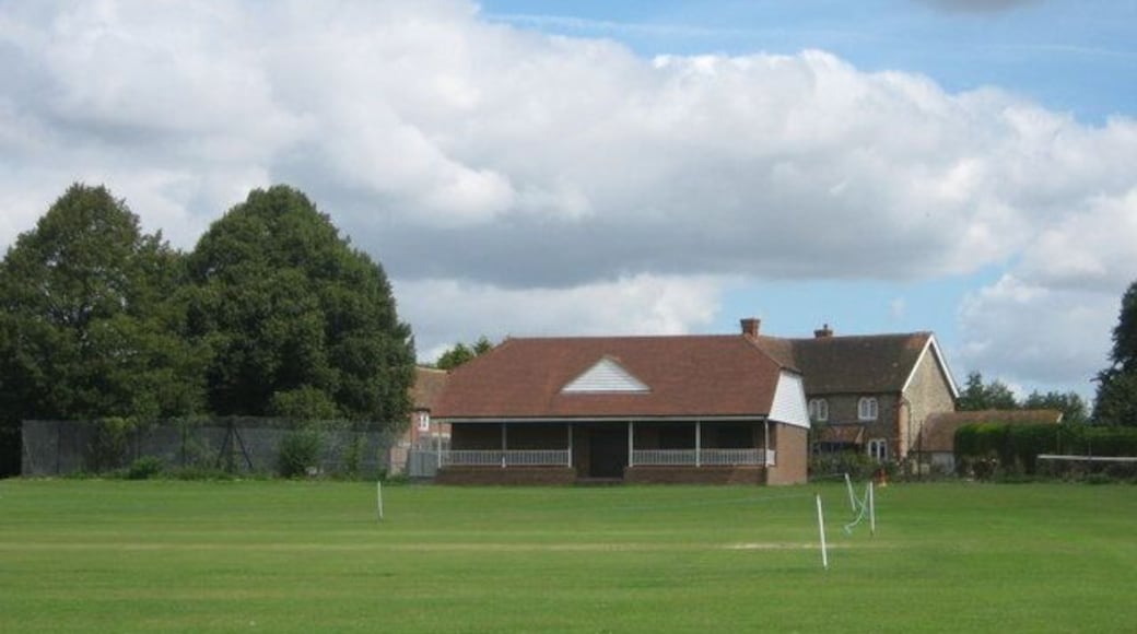 Cricket Pavilion, Pluckley This sports pavilion is beside Smarden Road in the village.