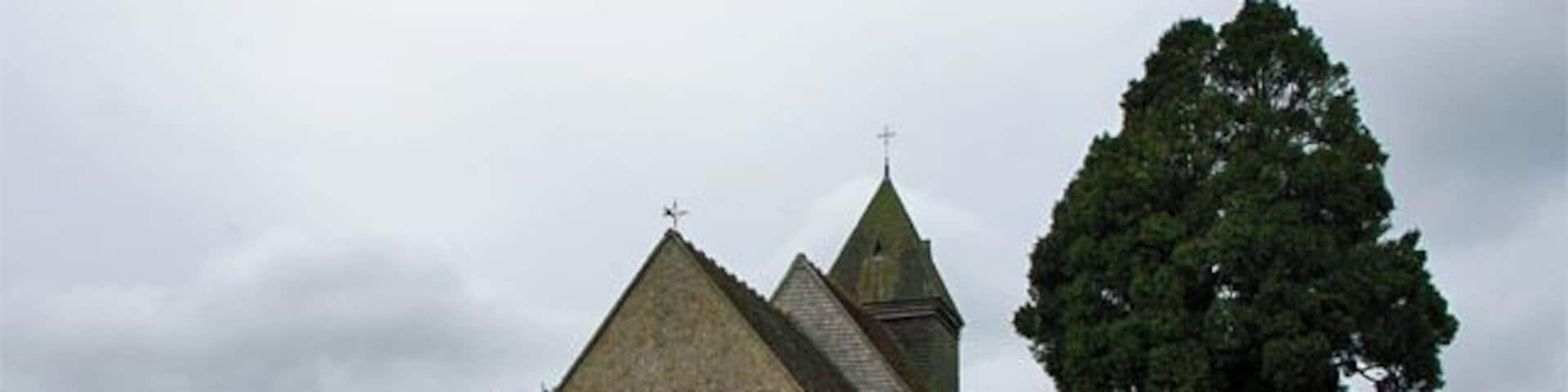 Orlestone church, east end Dedicated to St Mary the Virgin.
