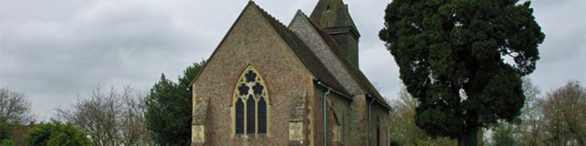 Orlestone church, east end Dedicated to St Mary the Virgin.