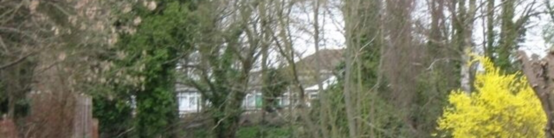 Wendover Arm: Looking towards the Winding Hole The Winding Hole was the end of navigation when the Wendover arm was in use, and allowed the barges to turn round. See 1235539
