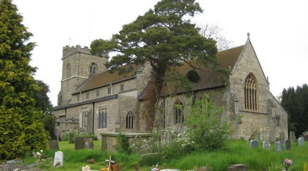 Parish church of the Holy Cross and St Mary, Quainton, Buckinghamshire, seen from the southeast