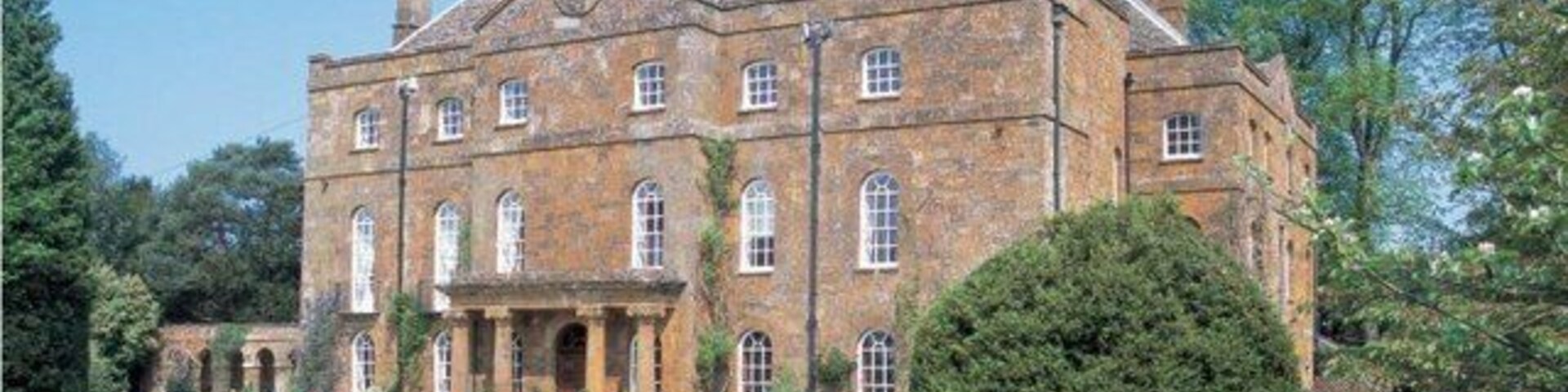 Adderbury Manor House 17th Century home of John Wilmot, 2nd Earl of Rochester. Near the 'Lakes Walk' in Adderbury.