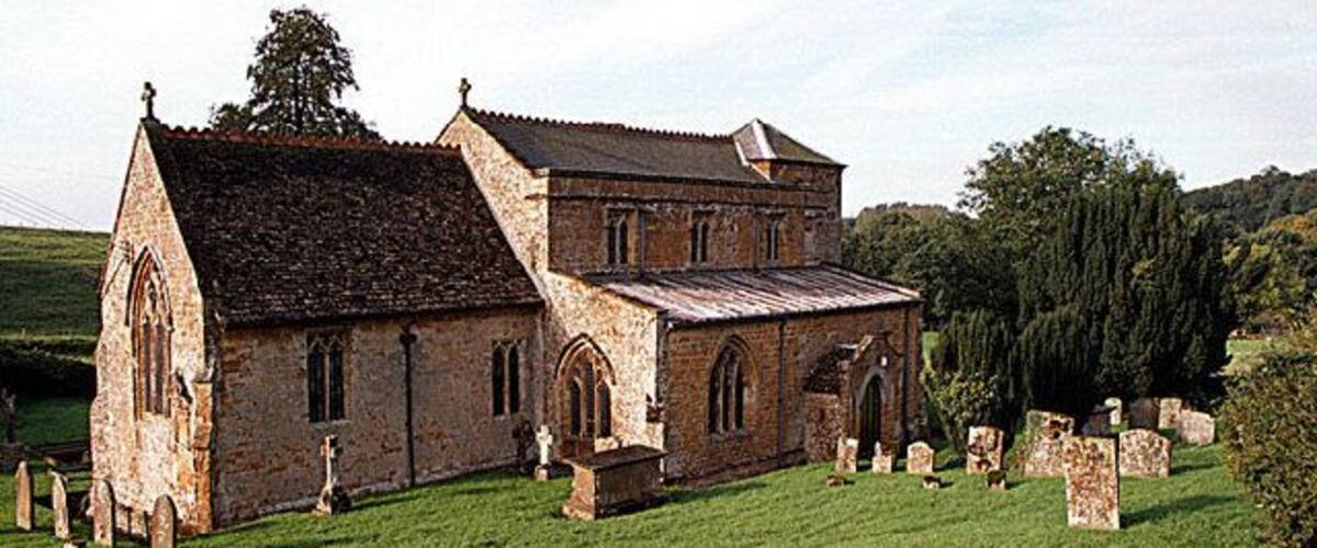 Church of England parish church of St Peter, Drayton (near Banbury), Oxfordshire. St Peter's originated as a Norman building in the 11th or 12th century.